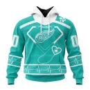 Hoodie NHL Detroit Red Wings Special Design Honoring Healthcare Heroes St2301