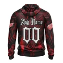 Hoodie NHL Detroit Red Wings Special Design With Skull Art St2203