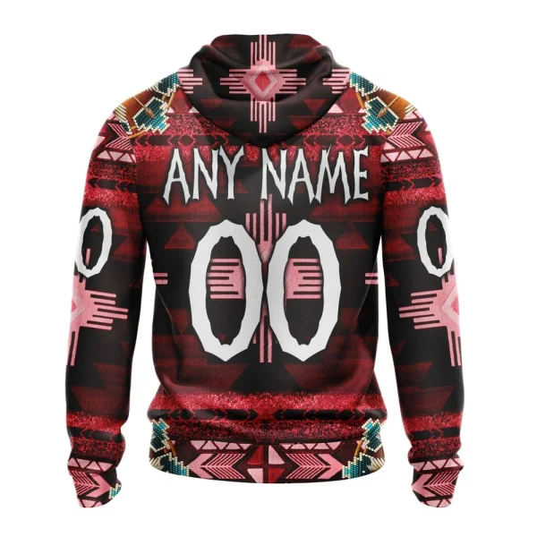 Hoodie NHL Detroit Red Wings Special Native Costume Design St2202 - Image 2