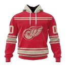 Hoodie NHL Detroit Red Wings Special Two-Tone Design St2401