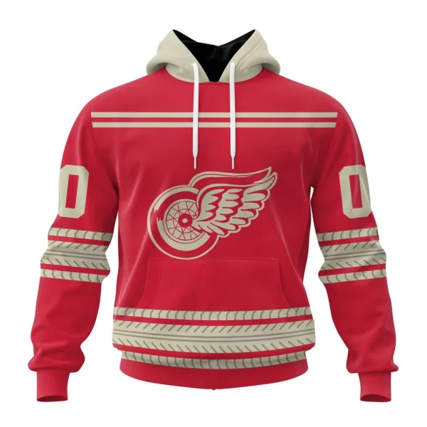Hoodie NHL Detroit Red Wings Special Two-Tone Design St2401