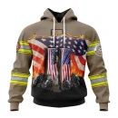 Hoodie NHL Detroit Red Wings, Specialized Concepts For Honor Patriot Day V0122