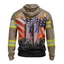 Hoodie NHL Detroit Red Wings, Specialized Concepts For Honor Patriot Day V0122