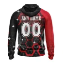 Hoodie NHL Detroit Red Wings, Specialized Design With Motocross Syle V0222