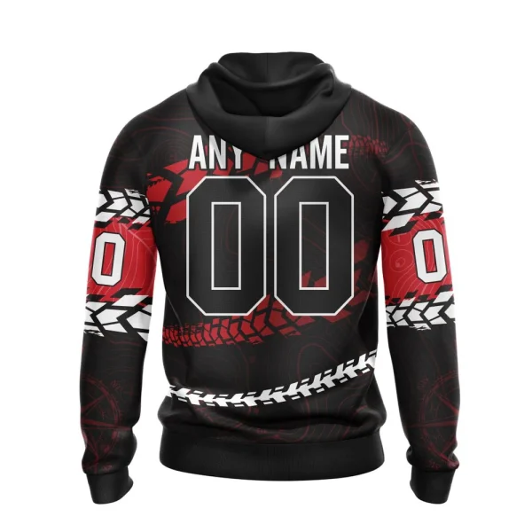 Hoodie NHL Detroit Red Wings, Specialized Off Road Style St2201 - Image 2