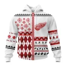 Hoodie NHL Detroit Red Wings, Specialized Unisex Christmas Is Coming V01