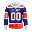 Hoodie NHL Edmonton Oilers Blue Heritage Classic