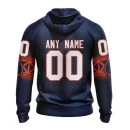 Hoodie NHL Edmonton Oilers Personalize Gradient Series Concept St2301