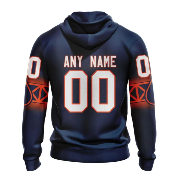 Hoodie NHL Edmonton Oilers Personalize Gradient Series Concept St2301 - Image 2