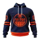 Hoodie NHL Edmonton Oilers Personalized Alternate Kits