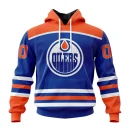 Hoodie NHL Edmonton Oilers Royal Blue Home