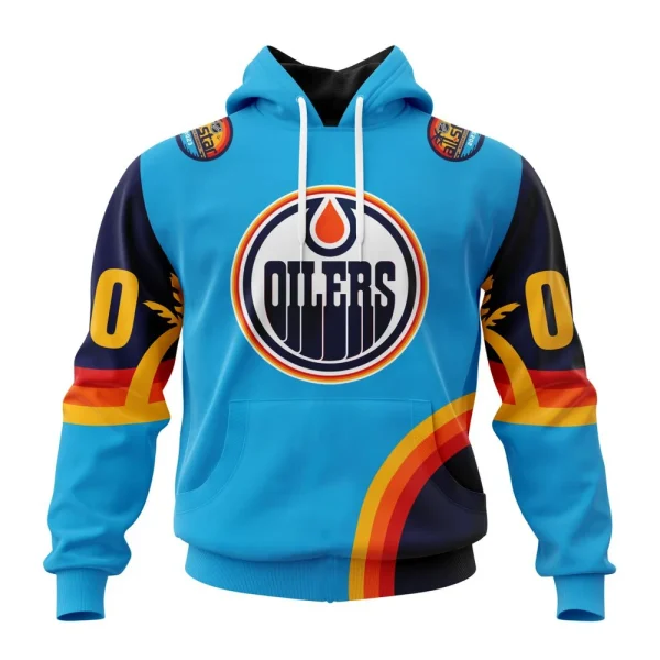 Hoodie NHL Edmonton Oilers Special All-Star Game Design With Atlantic Ocean