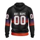 Hoodie NHL Edmonton Oilers Special Black And Gradient Design St2301