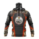 Hoodie NHL Edmonton Oilers Special Camo Hunting Design V2302