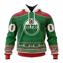 Hoodie NHL Edmonton Oilers Special Christmas Apparel St2201