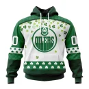 Hoodie NHL Edmonton Oilers Special Design For St. Patrick Day St2401