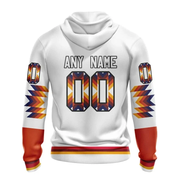 Hoodie NHL Edmonton Oilers Special Design With Native Pattern St2302 - Image 2