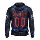 Hoodie NHL Edmonton Oilers Special Design With Skull Art St2203