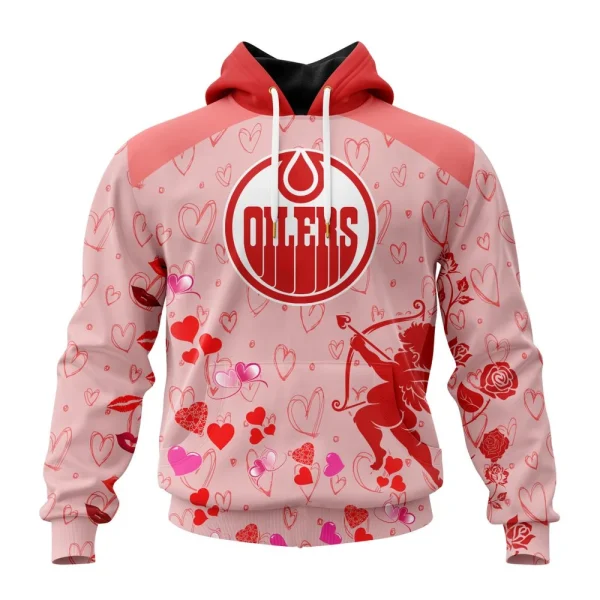 Hoodie NHL Edmonton Oilers Special Gift For Valentines Day St2402