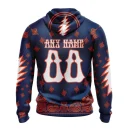 Hoodie NHL Edmonton Oilers Special Grateful Dead Design St2303