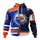 Hoodie NHL Edmonton Oilers Special Home Mix Reverse Retro Personalized Kits