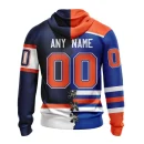 Hoodie NHL Edmonton Oilers Special Home Mix Reverse Retro Personalized Kits