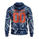 Hoodie NHL Edmonton Oilers Special Retro Vintage Tie Dye St2201
