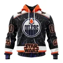 Hoodie NHL Edmonton Oilers Special Star Wars Design St2303