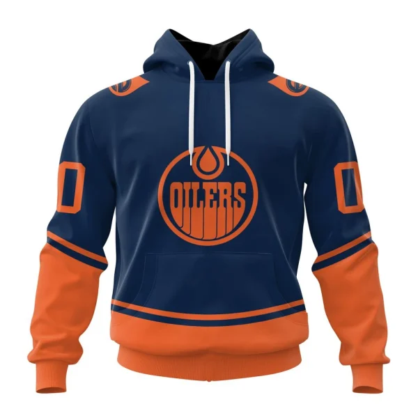 Hoodie NHL Edmonton Oilers Special Two-Tone Design St2401