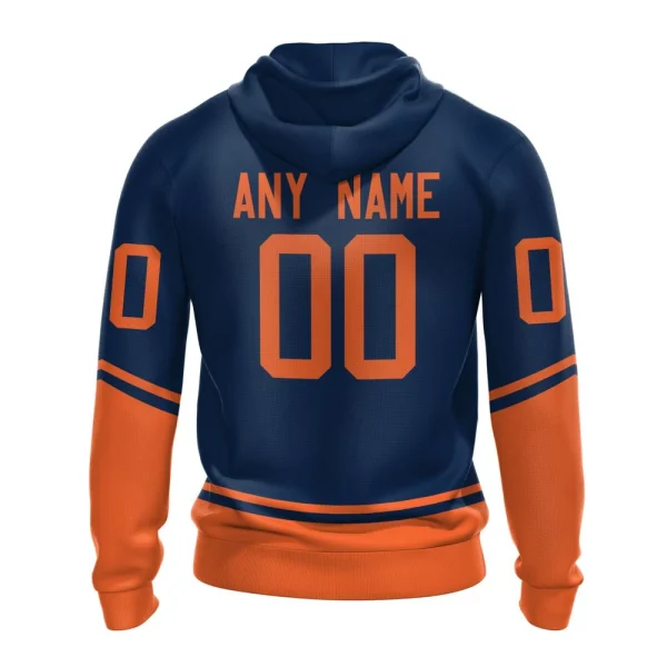 Hoodie NHL Edmonton Oilers Special Two-Tone Design St2401 - Image 2