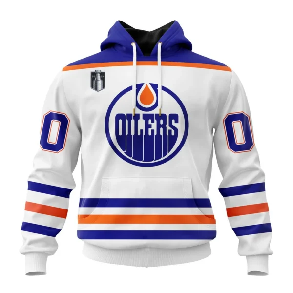 Hoodie NHL Edmonton Oilers Stanley Cup Final Away Kits