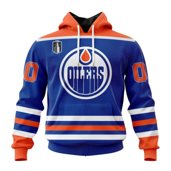 Hoodie NHL Edmonton Oilers Stanley Cup Final Home Kits