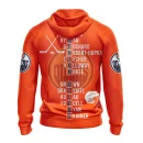 Hoodie NHL Edmonton Oilers Western Conference Champions St2401