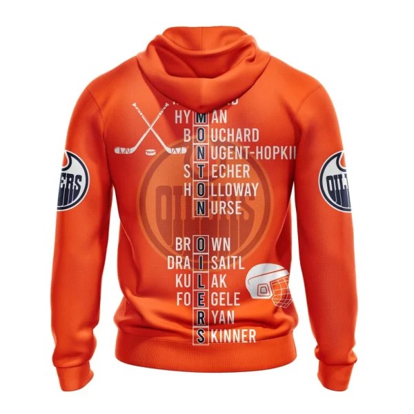 Hoodie NHL Edmonton Oilers Western Conference Champions St2401 - Image 2