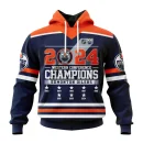 Hoodie NHL Edmonton Oilers Western Conference Champions St2403