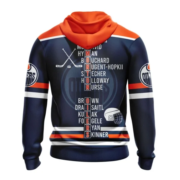 Hoodie NHL Edmonton Oilers Western Conference Champions St2403 - Image 2