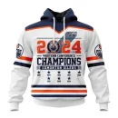 Hoodie NHL Edmonton Oilers Western Conference Champions St2404