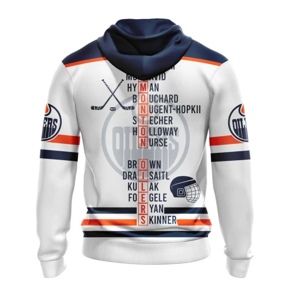 Hoodie NHL Edmonton Oilers Western Conference Champions St2404 - Image 2