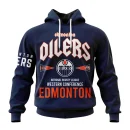Hoodie NHL Edmonton Oilers Western Conference City Tour