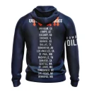 Hoodie NHL Edmonton Oilers Western Conference City Tour
