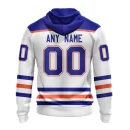 Hoodie NHL Edmonton Oilers White Away
