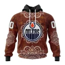 Hoodie NHL Edmonton Oilers, Specialized Mandala Style St2201