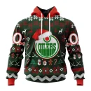 Hoodie NHL Edmonton Oilers, Specialized Unisex Christmas Is Coming