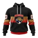Hoodie NHL Florida Panthers Special Black And Gradient Design St2301