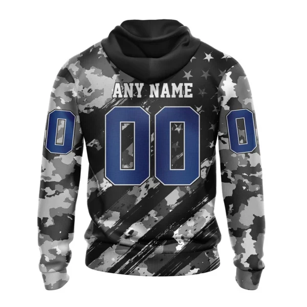 Hoodie NHL Florida Panthers Special Camo Military Design St2301 - Image 2