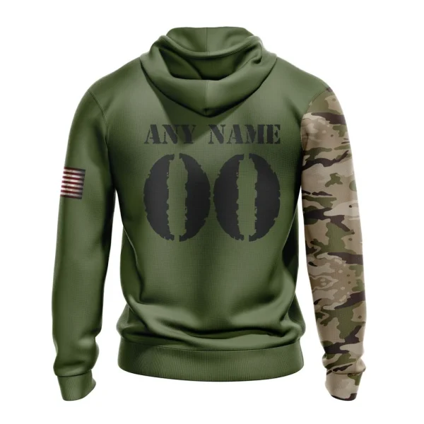 Hoodie NHL Florida Panthers Special Camo Skull Design St2303 - Image 2