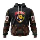 Hoodie NHL Florida Panthers Special Design For Black History Month St2401