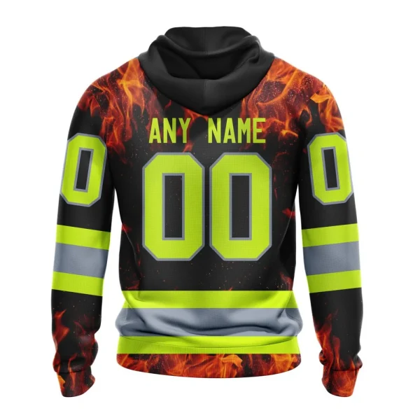 Hoodie NHL Florida Panthers Special Design Honoring Firefighters St2401 - Image 2
