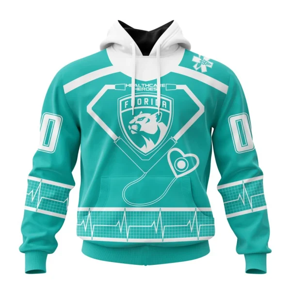 Hoodie NHL Florida Panthers Special Design Honoring Healthcare Heroes St2301