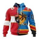 Hoodie NHL Florida Panthers Special Home Mix Reverse Retro Personalized Kits